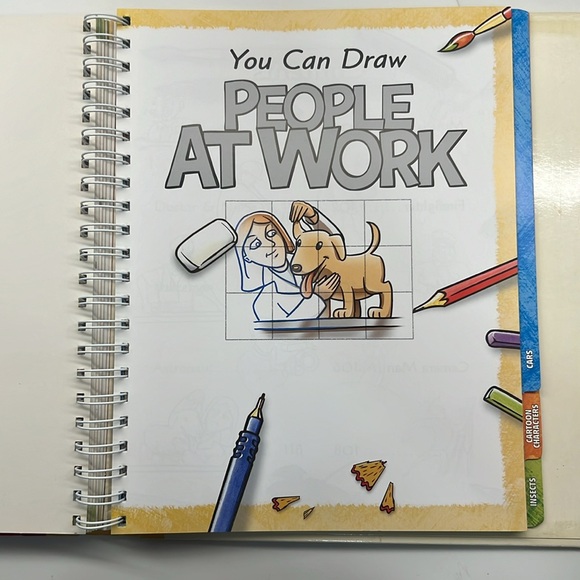 2008 You can Draw 8 books in 1 Over 80 drawings to master! Art book adults/kids - Picture 9 of 15